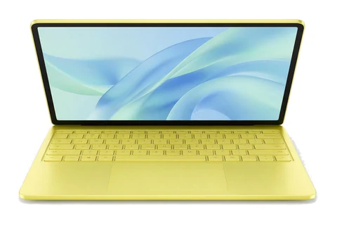 Illustration of a premium aluminium laptop