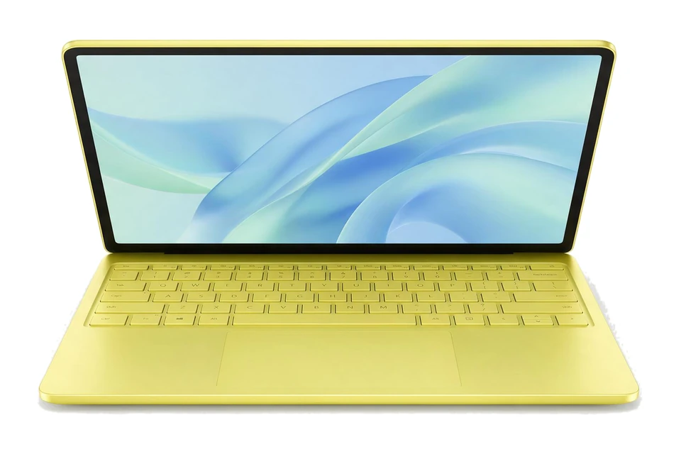 Illustration of a premium aluminium laptop