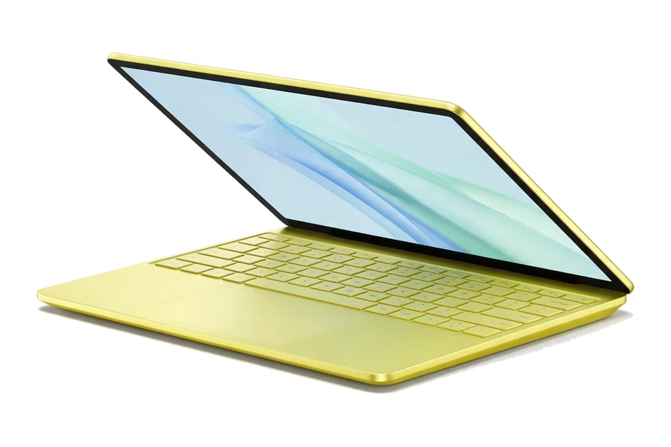 Illustration of a premium aluminium laptop