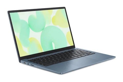 Illustration of a Chromebook laptop