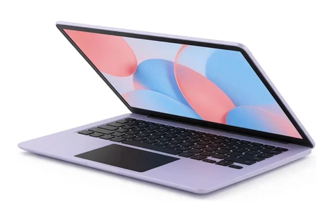 Illustration of a Chromebook laptop