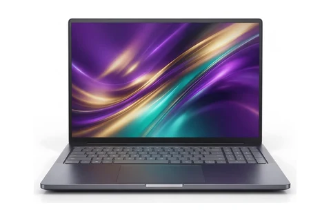 Illustration of a creator laptop