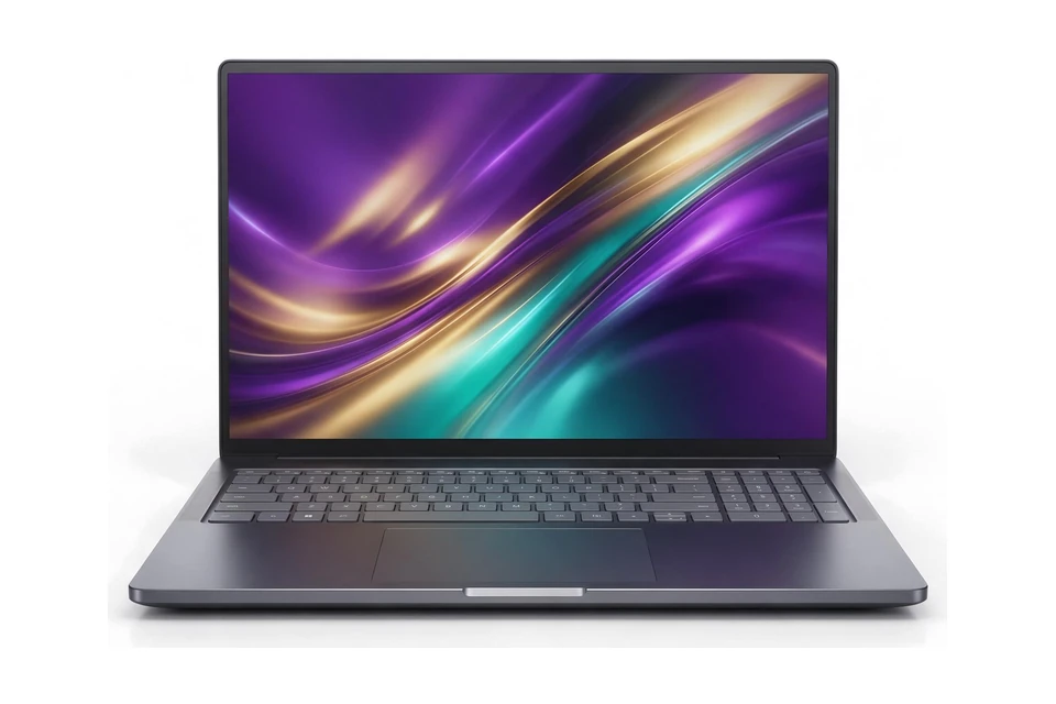 Illustration of a creator laptop
