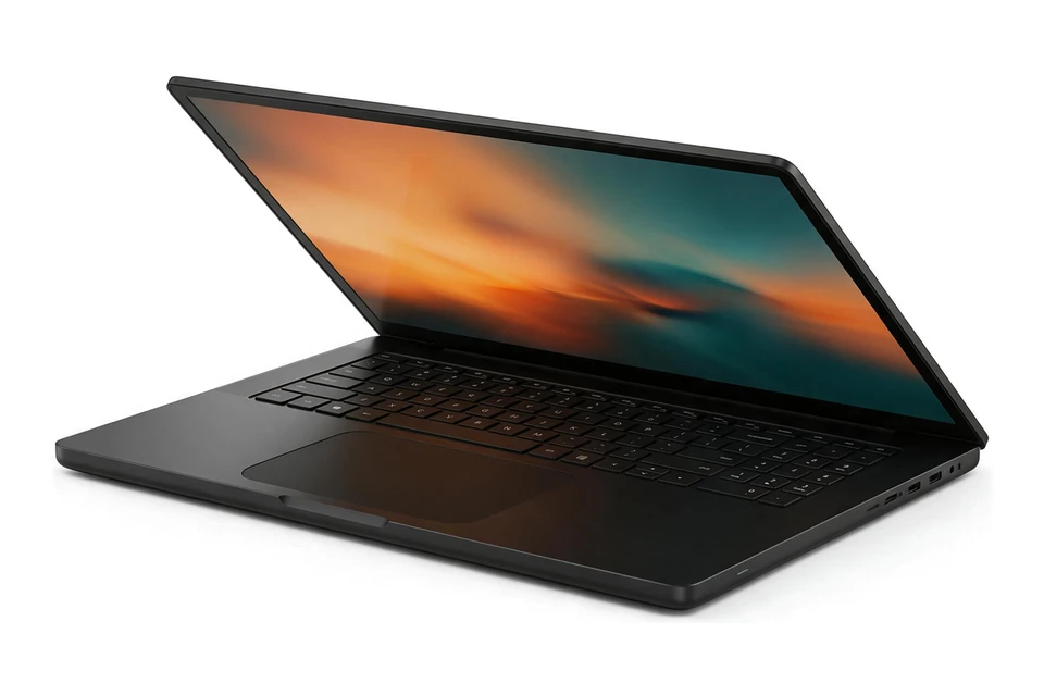Illustration of a creator laptop