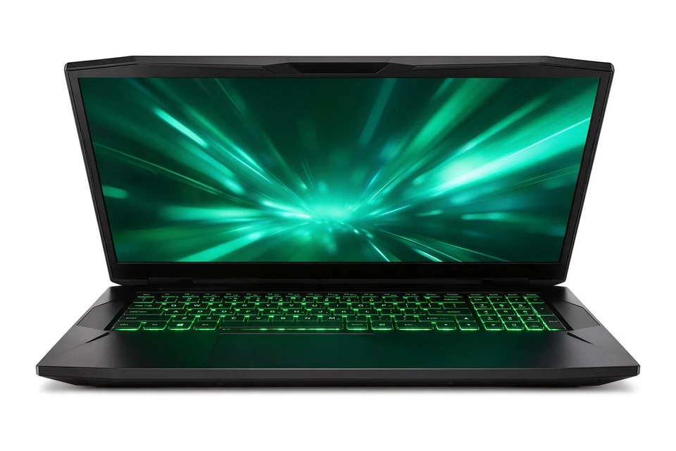 Illustration of a gaming laptop