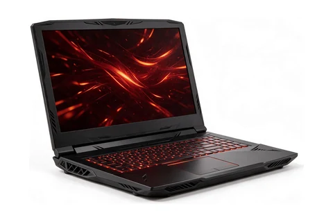 Illustration of a gaming laptop