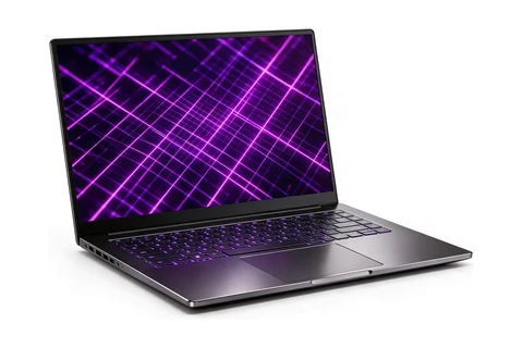 Illustration of a gaming laptop