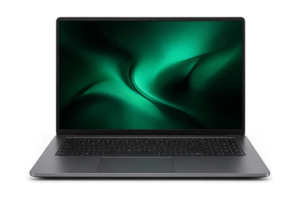Illustration of a large-screen laptop