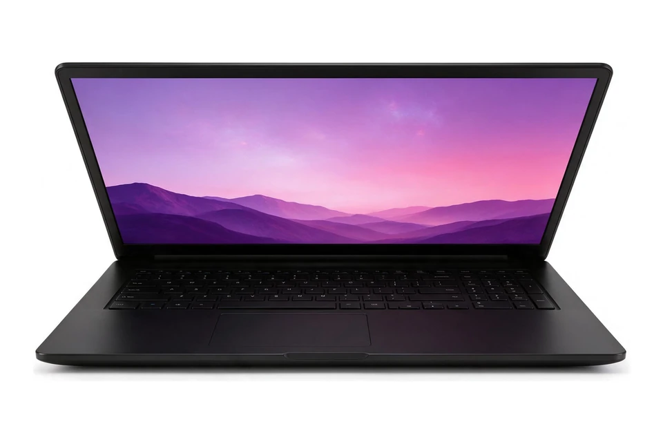 Illustration of a large-screen laptop