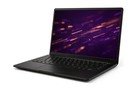 Illustration of a programmer laptop