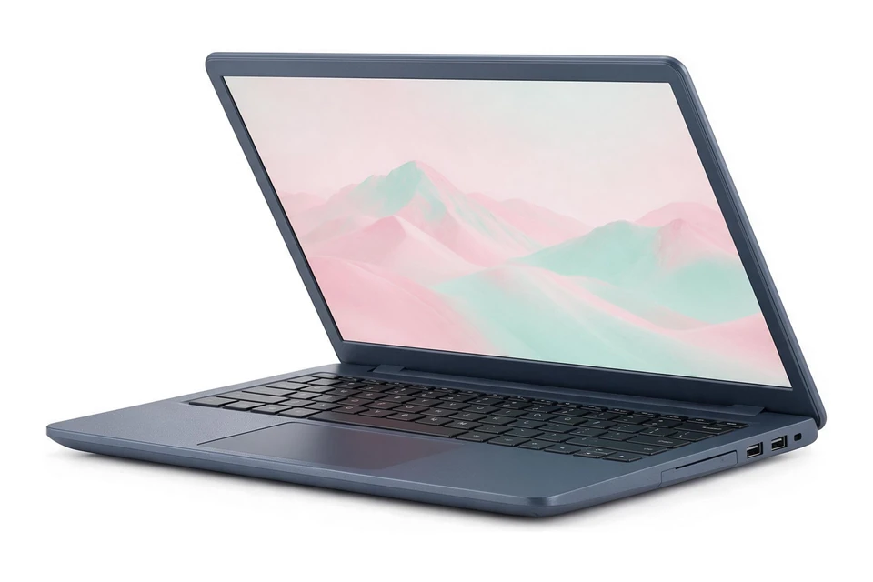 Illustration of a student laptop